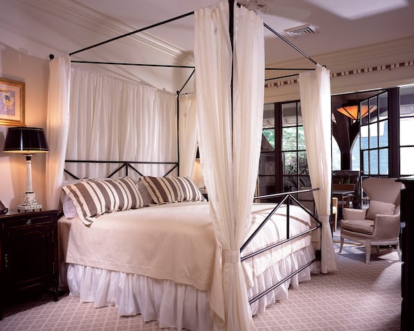 A spa room at Old Edwards Inn in Highlands, North Carolina