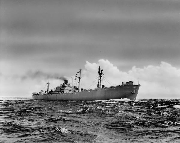 Some 88 Liberty Ships were built in the shipyard of Southeastern Shipbuilding Corp. in Savannah during World War II. Courtesy Broadcast Solutions