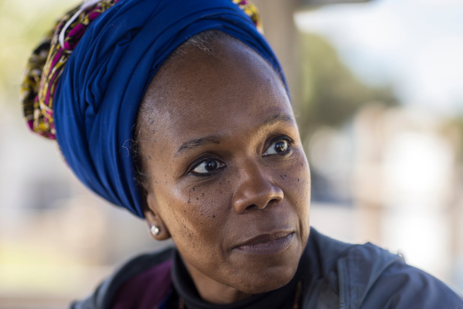 Tybee Island mayoral candidate Julia Pearce is a well-known activist for its Black history. If elected, she would be the city's first ever Black mayor. (AJC Photo/Stephen B. Morton)