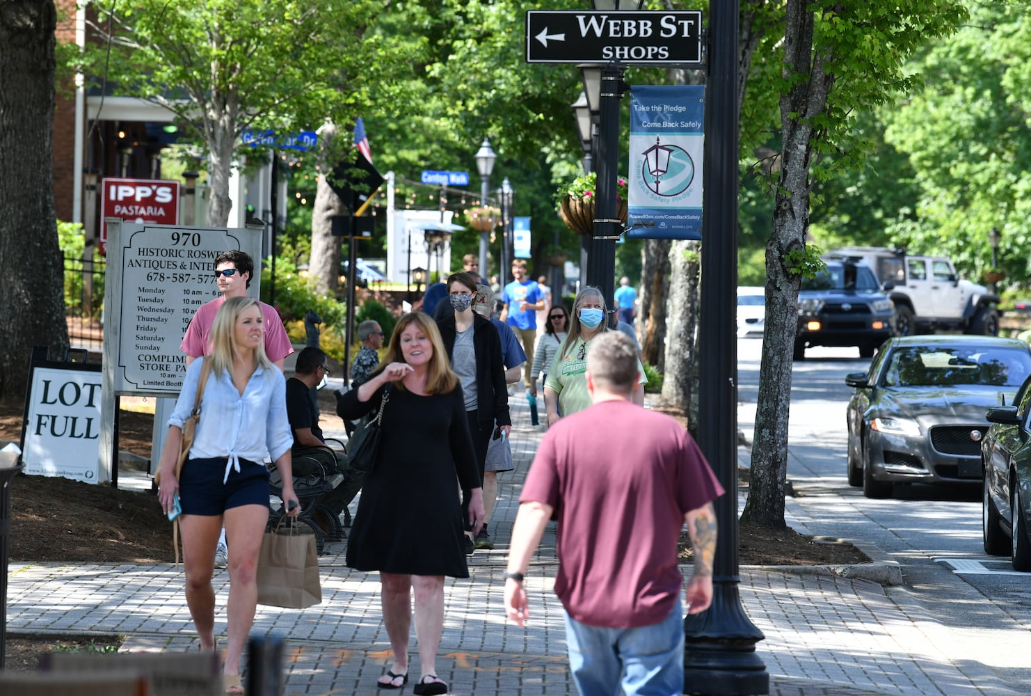 Roswell works to preserve historic Canton Street and downtown redevelopment