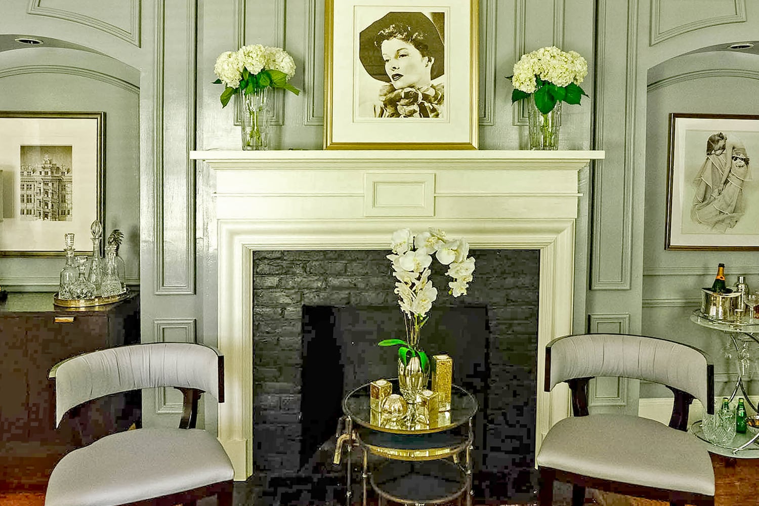 Photos: North Atlanta home’s  glamorous decor inspired by Hollywood’s ‘golden age’