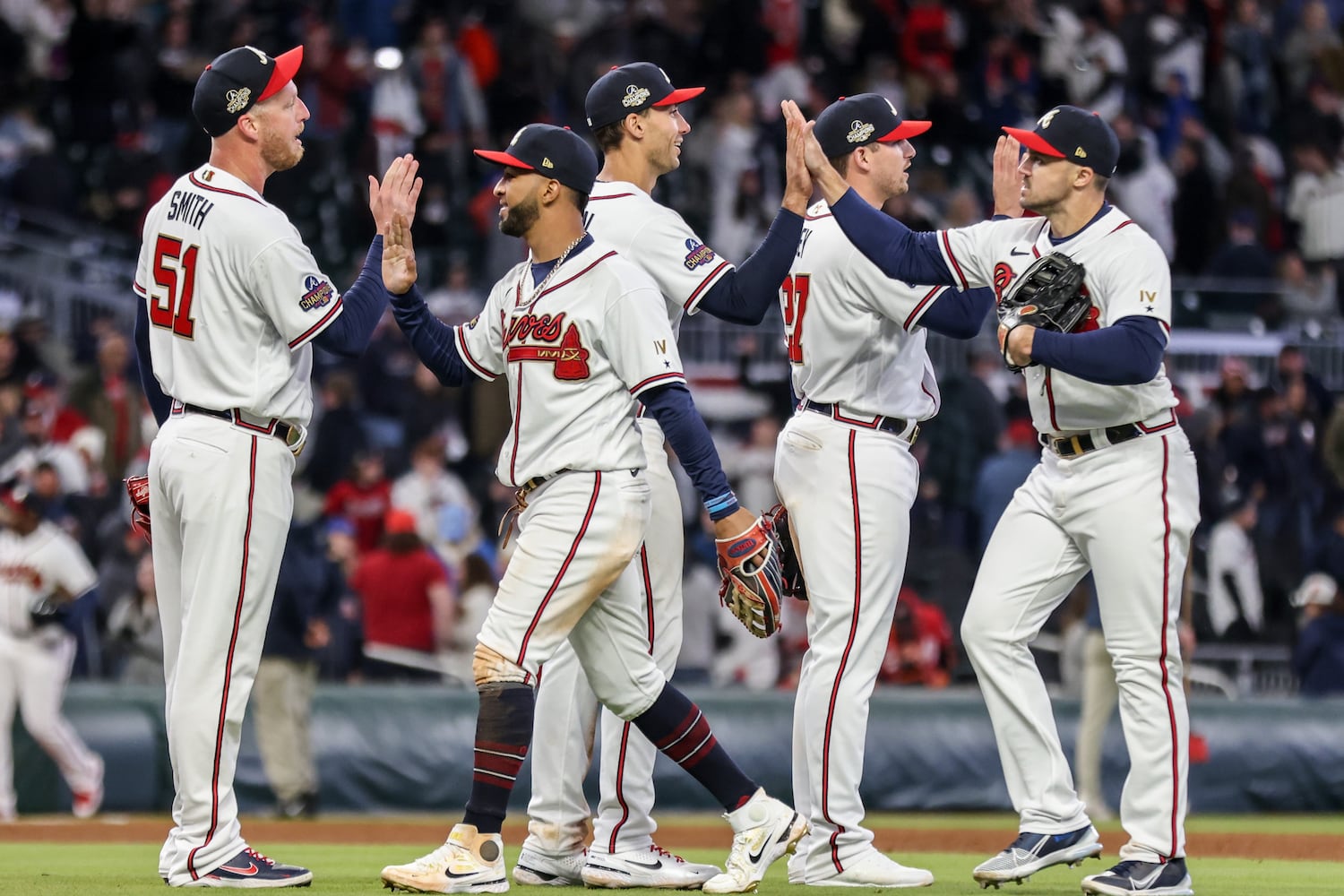 Atlanta Braves and Reds