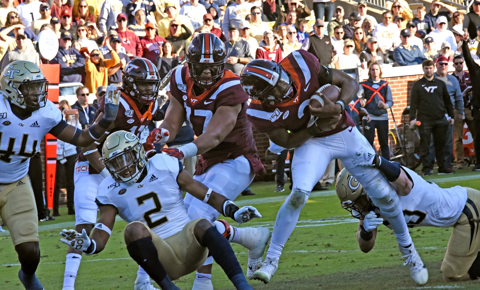 Photos: Georgia Tech is crushed by Virginia Tech