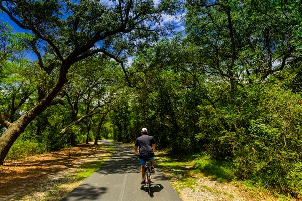 Whether you like to walk, run or bike, the Hugh S. Branyon Backcountry Trail  in Gulf State Park is a must-see when visiting Gulf Shores and Orange Beach.