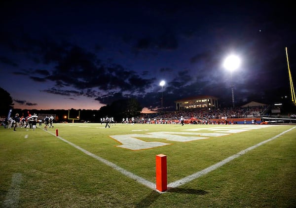 Parkview corner end zone