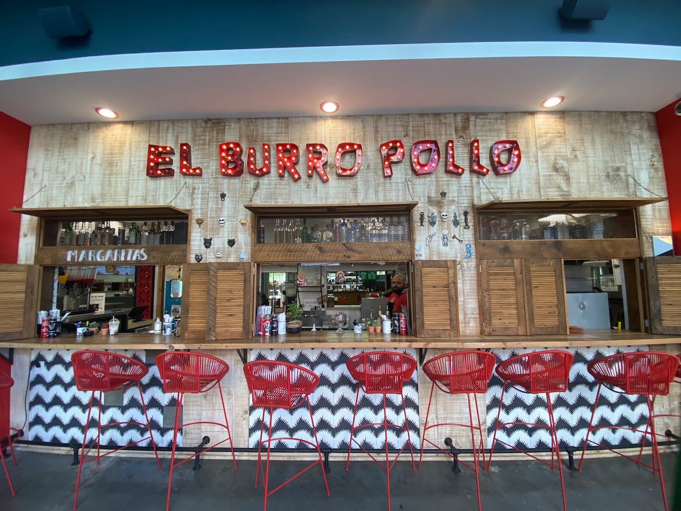 El Burro Pollo at The Collective food hall at Coda