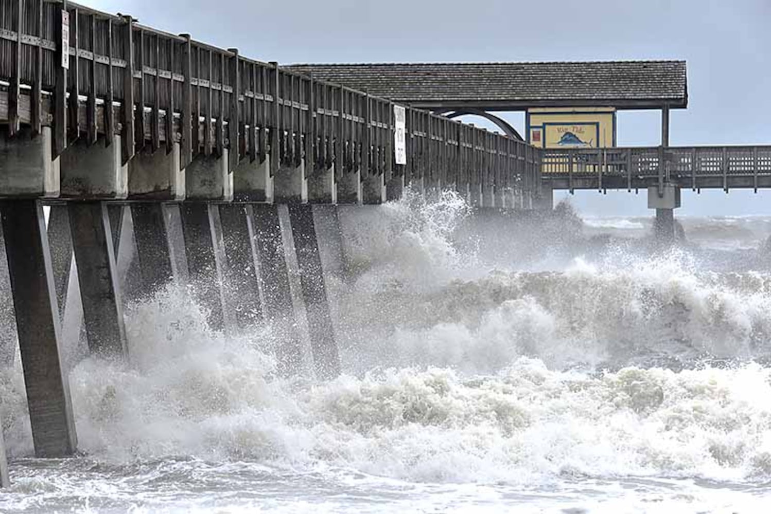 PHOTOS: Hurricane Dorian’s outer bands reach South Georgia