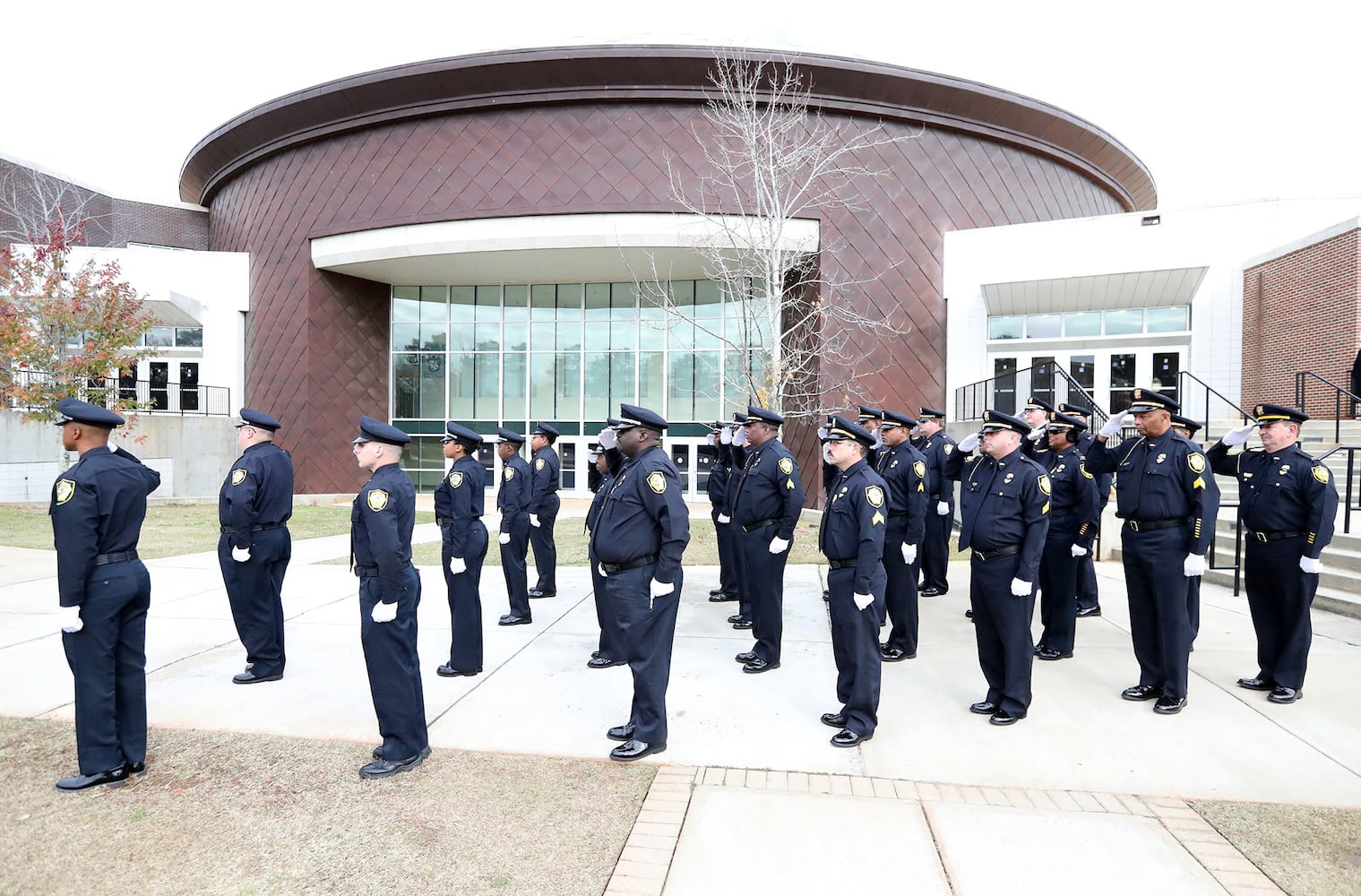 Funeral for slain Americus police officer Nicholas Ryan Smarr