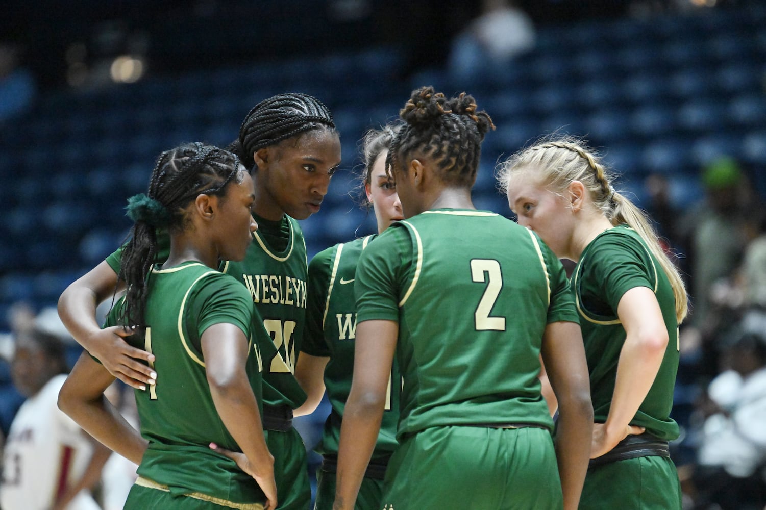 Day 3 - Class 3A Girls: Hebron Christian vs. Wesleyan