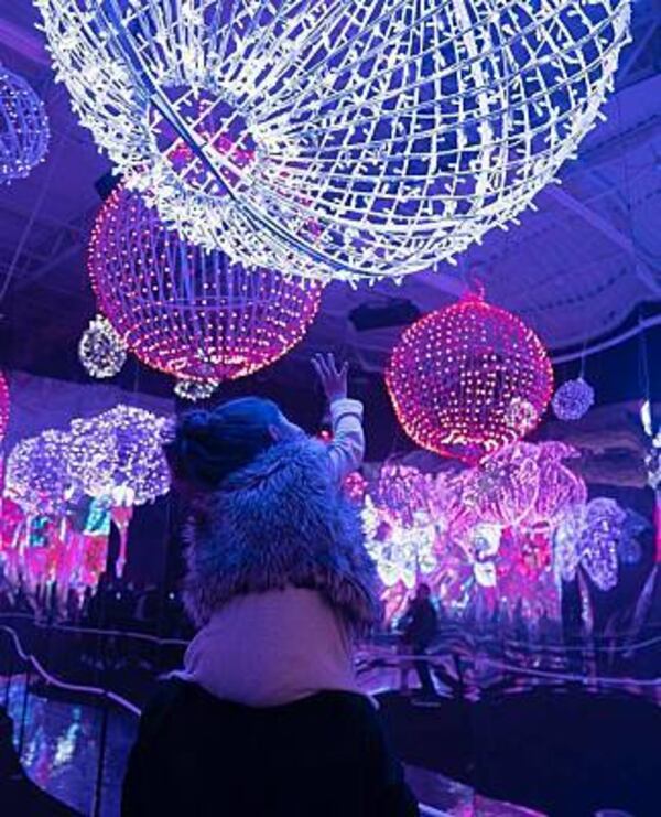 Live performances and technology help create a winter wonderland at Santa's Fantastical.