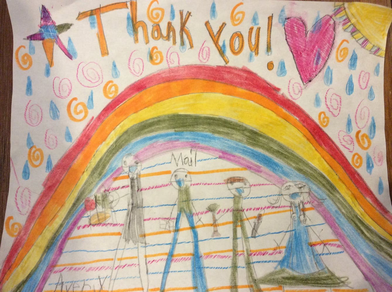 Art from the Heart: Kids thank front-line workers