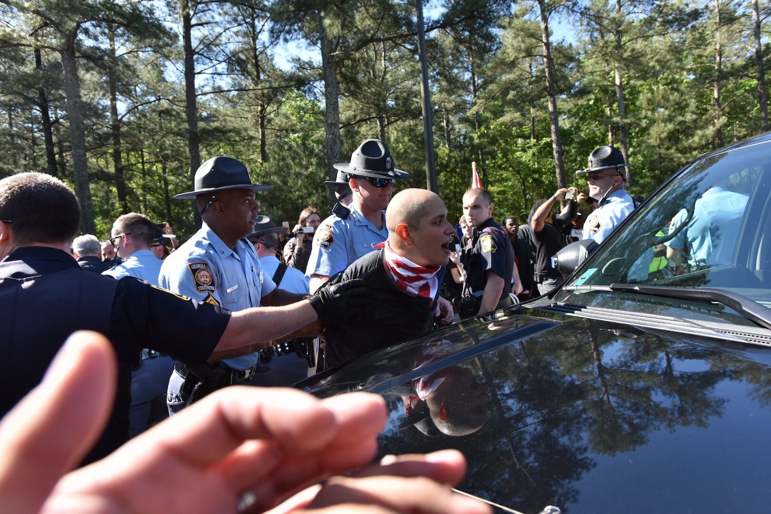 Protests at Stone Mountain