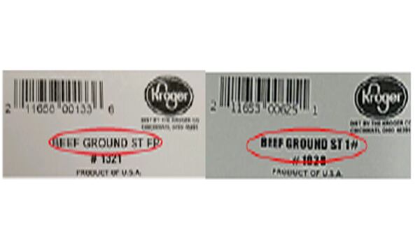 Kroger has announced a beef recall affecting ribeye steaks and selected packaging of ground beef.