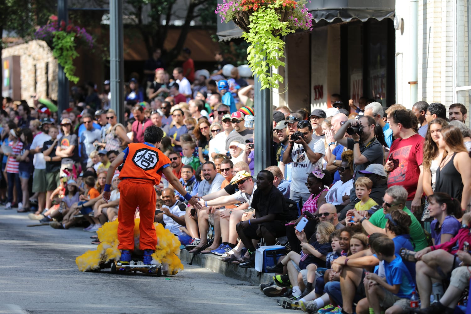 Dragon Con parade Saturday