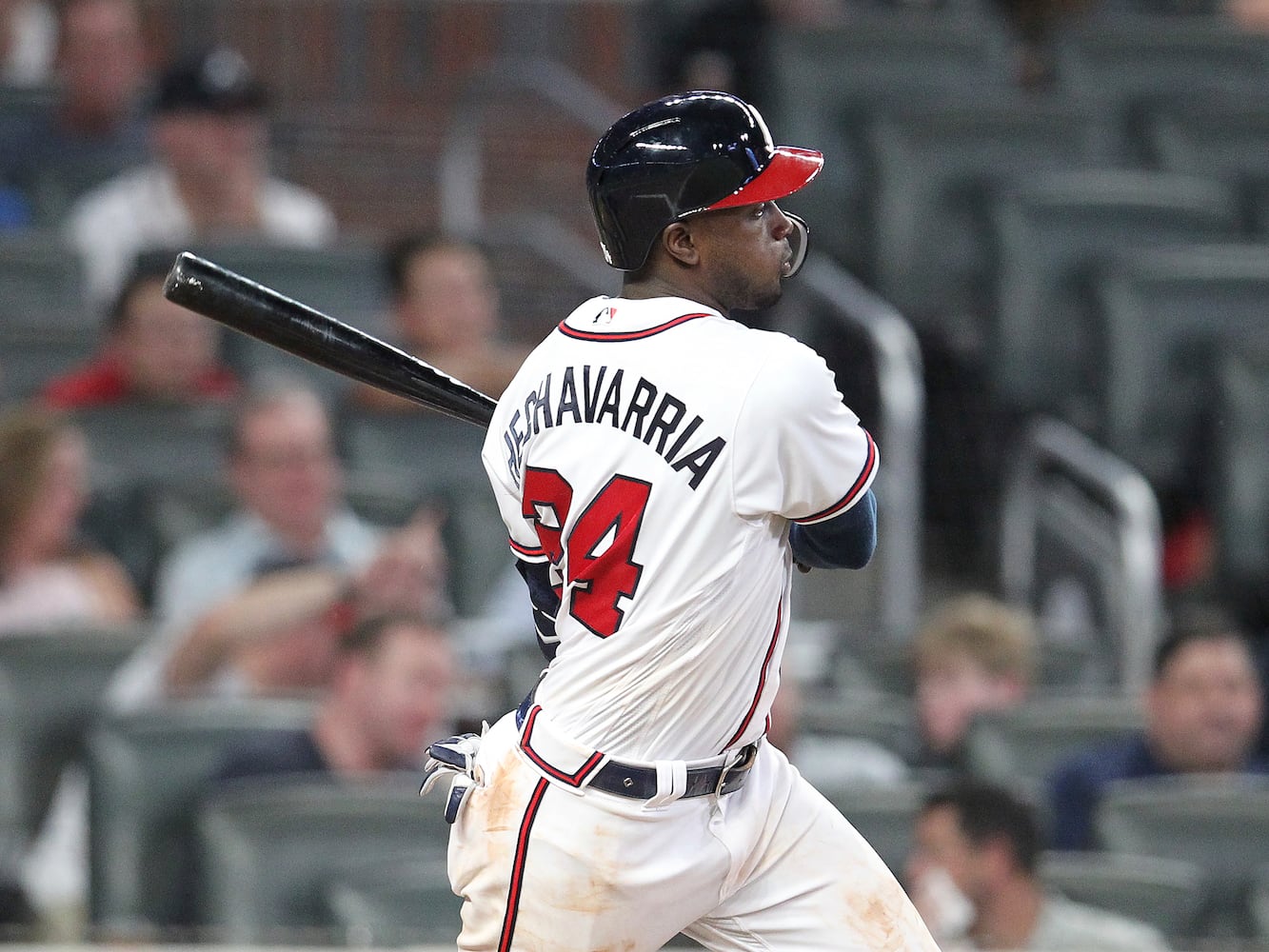 Photos: Acuna, Braves celebrate a walkoff win over the Marlins