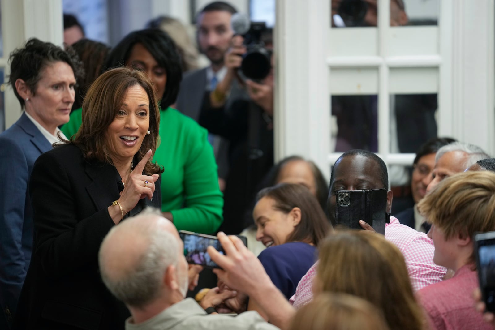 Vice President Kamala Harris will be campaigning in Clarkston today.