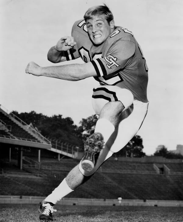 Smylie Gebhart was an All-American for Georgia Tech in 1971.