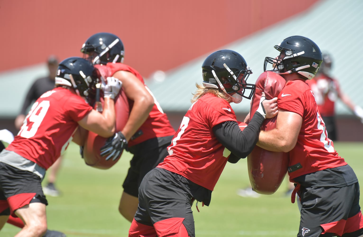 Photos: Falcons continue offseason workouts