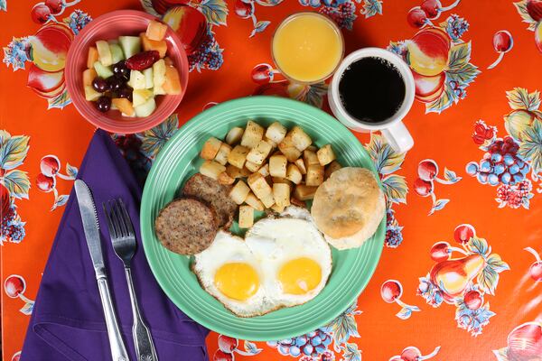  Famous Flying Bisuit Breakfast / Photo courtesy of Flying Biscuit