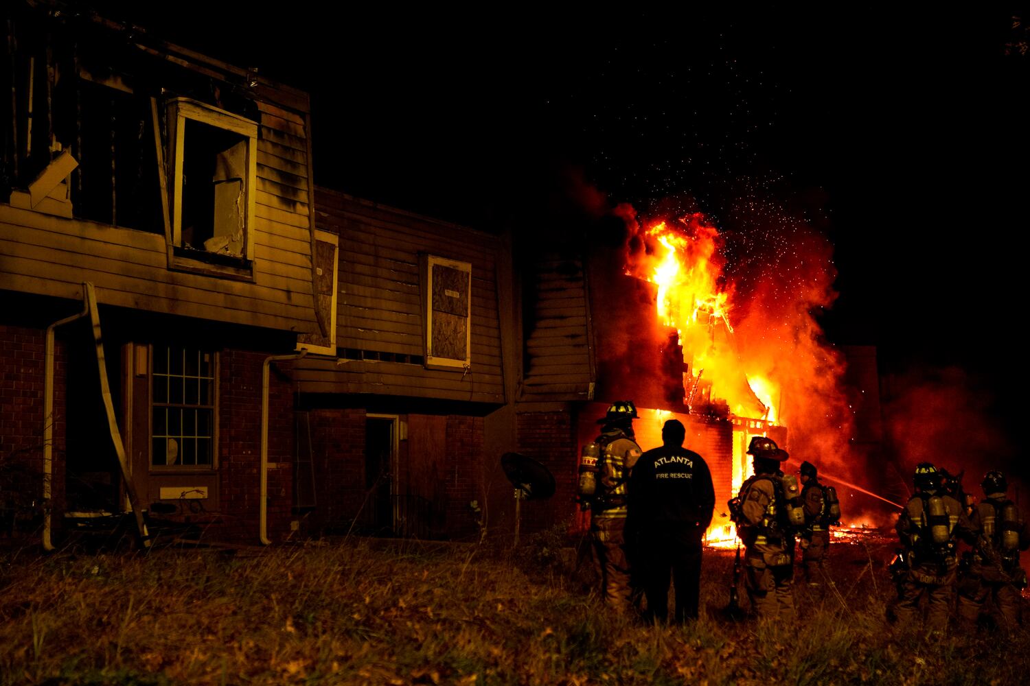 Forest Cove apartment fire