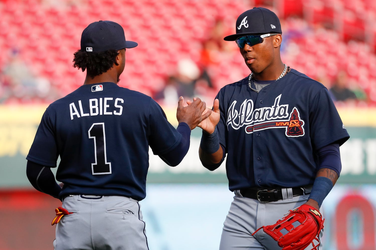 Photos: Ronald Acuna makes debut with Braves