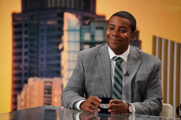 Kenan Thompson plays an Atlanta morning show host in his NBC sitcom "Kenan." -- (Photo by:  Casey Durkin/NBC)