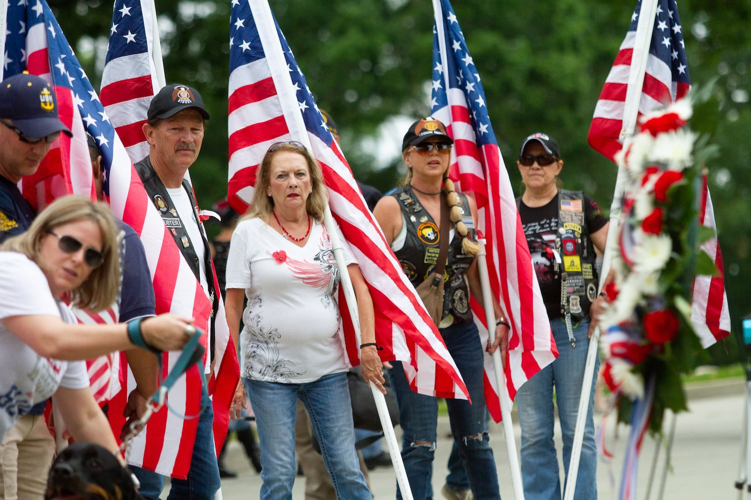 PHOTOS: Honoring war heroes on Memorial Day amid a pandemic