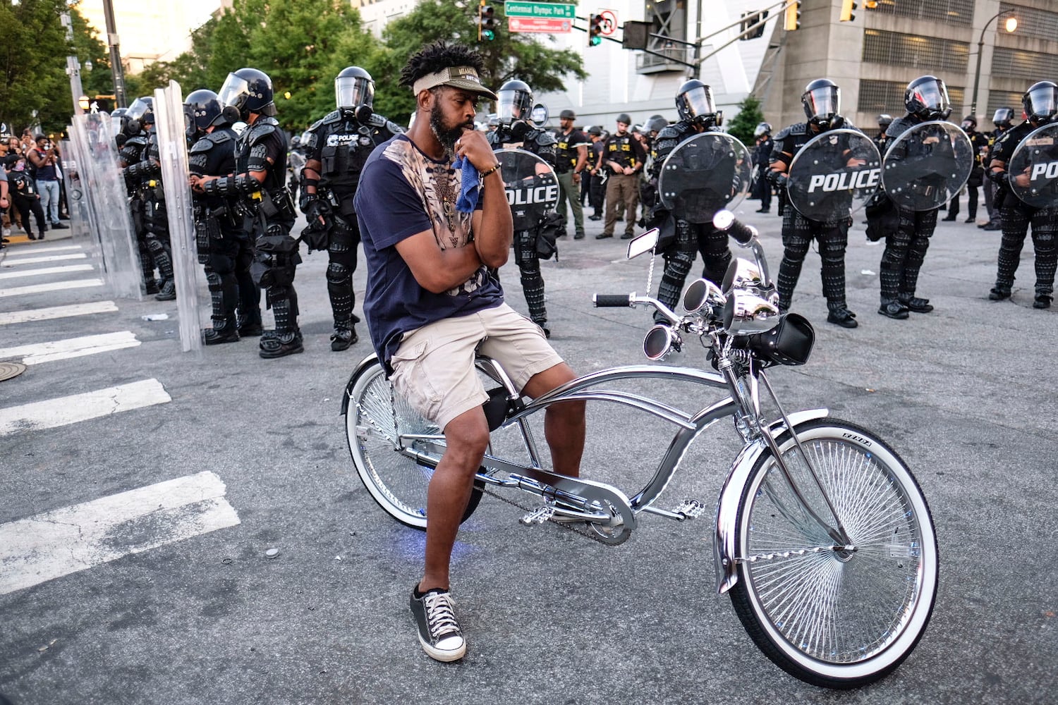 PHOTOS: Atlanta braces for second night of protests