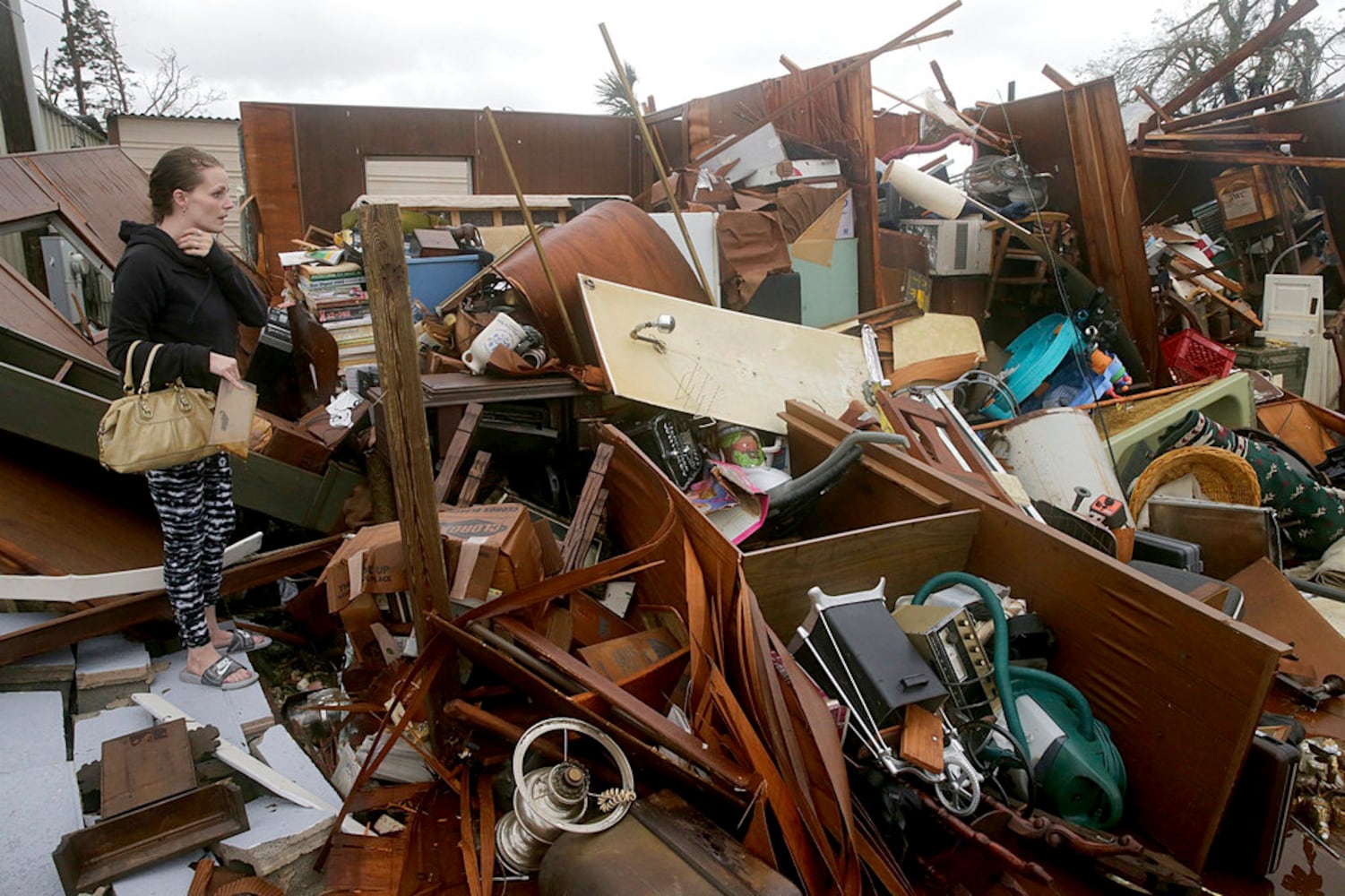 Photos: Hurricane Michael leaves behind path of destruction