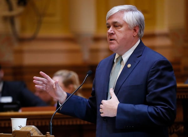 Sen. Bill Cowsert, R-Athens, one of nine potential nominees to fill vacancies on the state Supreme Court. (BOB ANDRES /BANDRES@AJC.COM)