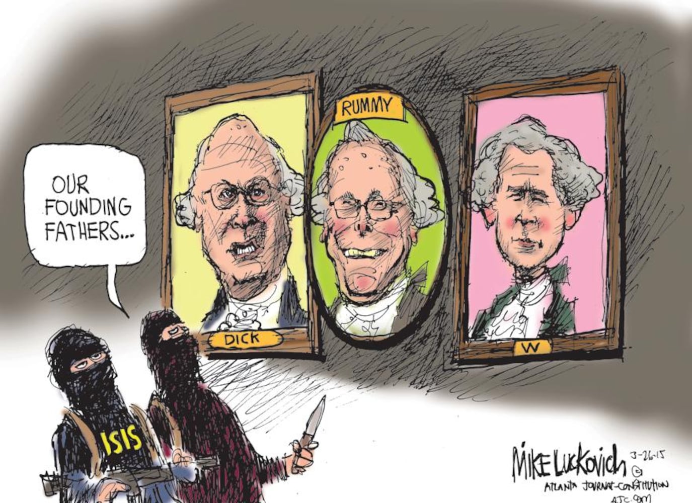 The Best of Mike Luckovich for 2015