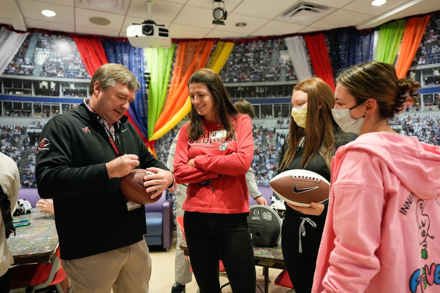 Chick-fil-A Peach Bowl hospital visit