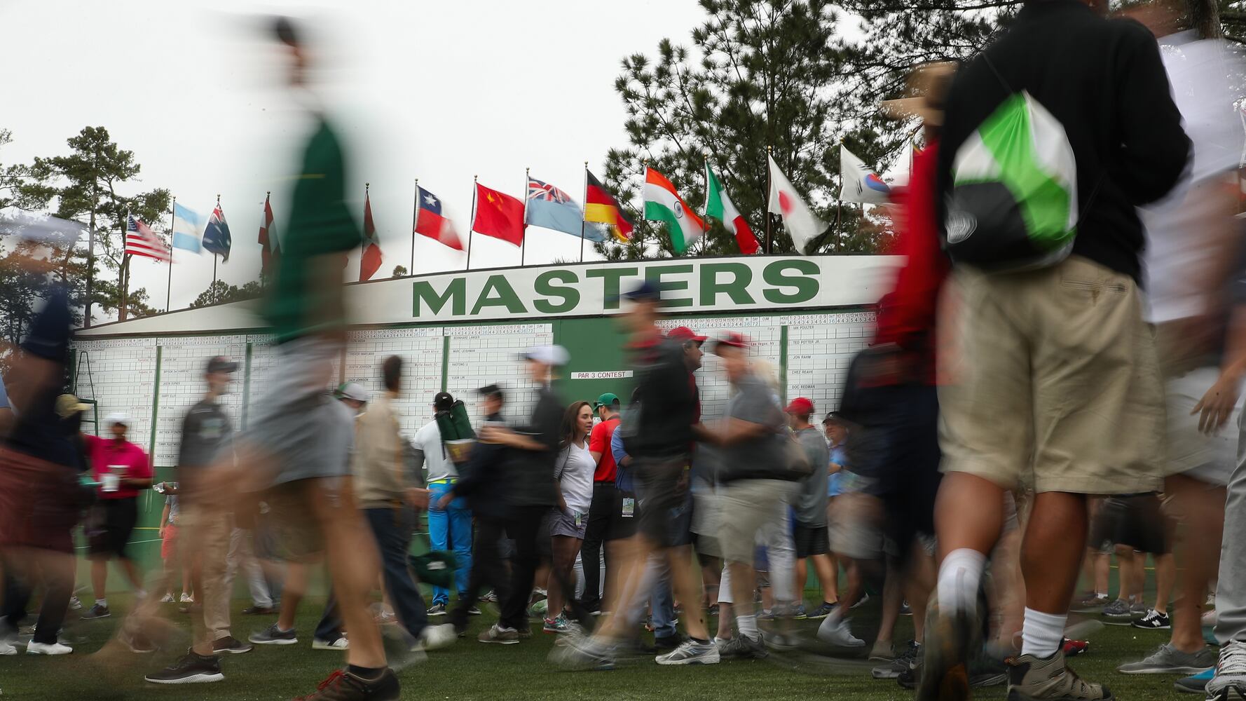 2018 Masters Tournament: Third round practice