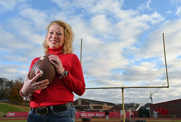 Shelly Garner Black played soccer at Gainesville High School before being convinced to try out for the football team.