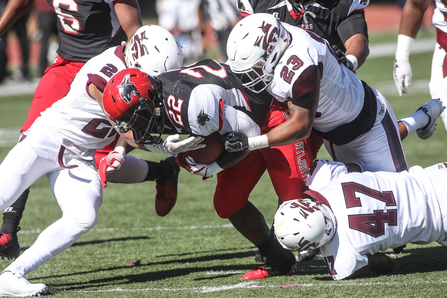 Photos: Rivals Clark Atlanta and Morehouse meet again