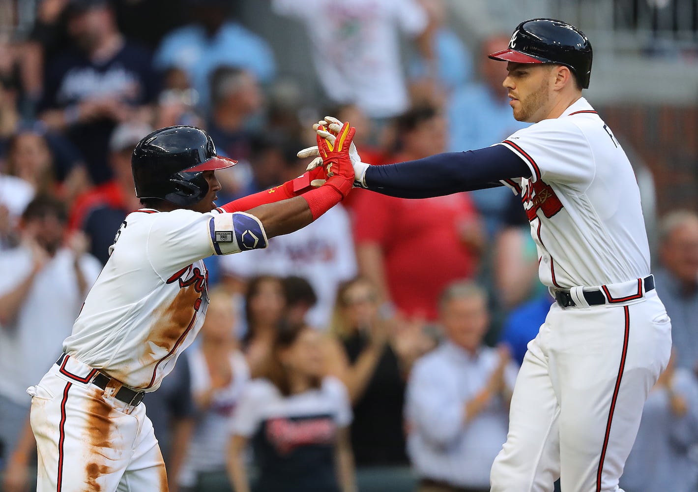 Photos: Jose Bautista suits up for Braves