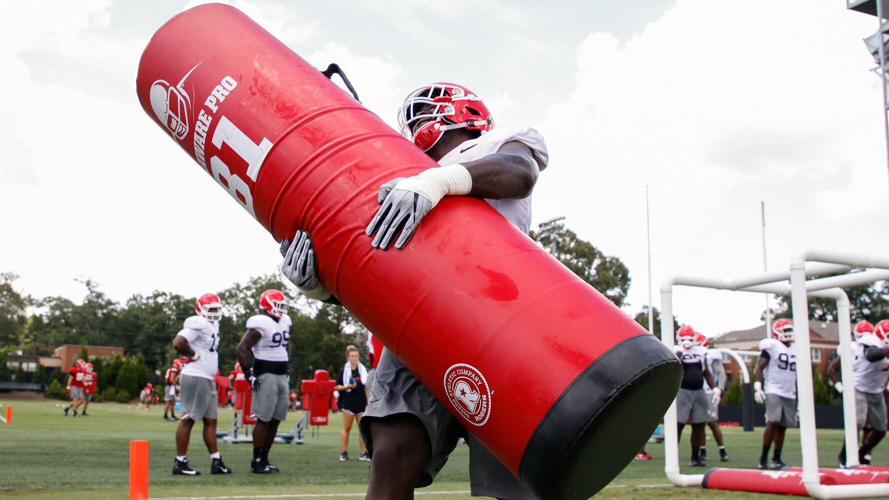 UGA practice: Aug. 6, 2018