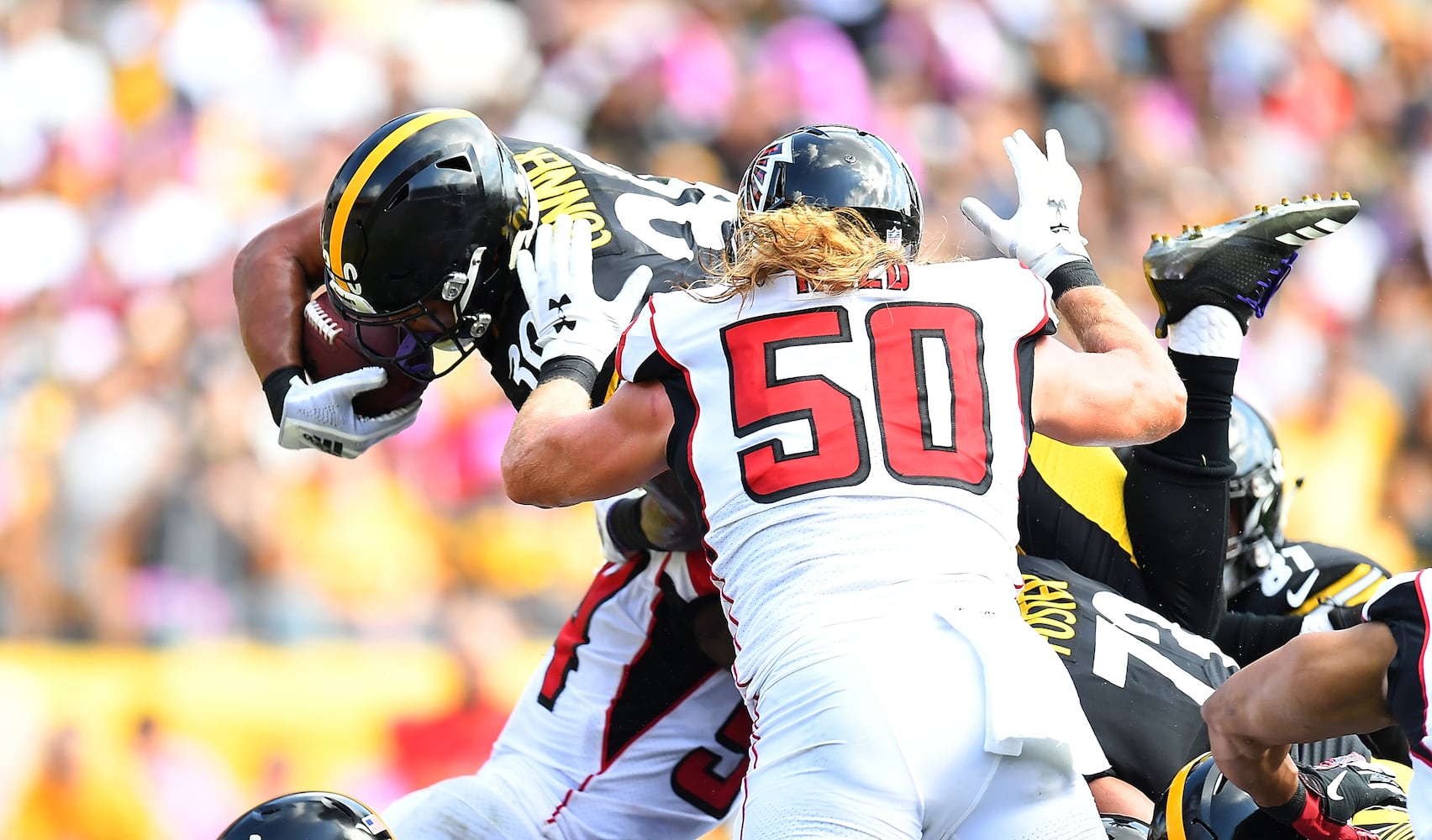 Photos: Falcons battle Steelers in key road game