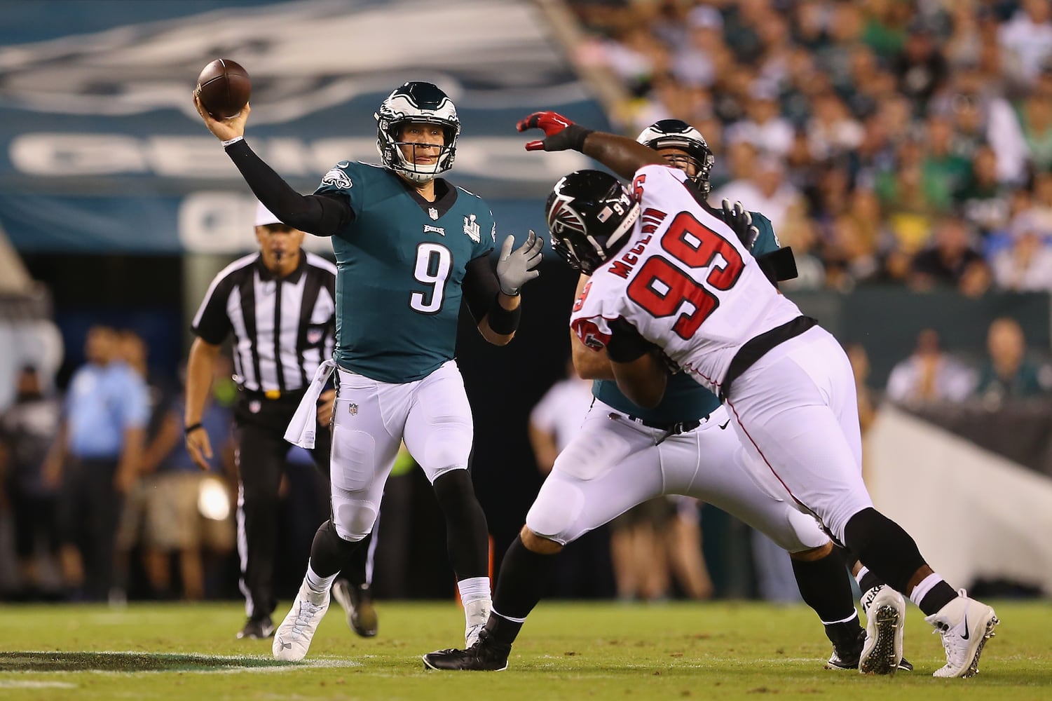 Photos: Falcons open season against Eagles