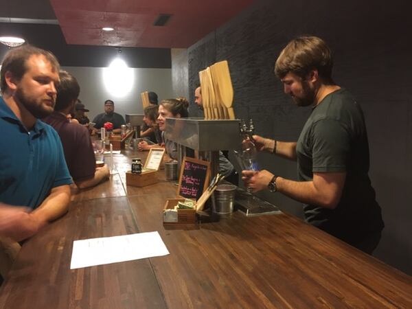 The tasting room at Second Self Beer Company in Atlanta. Credit: Second Self.