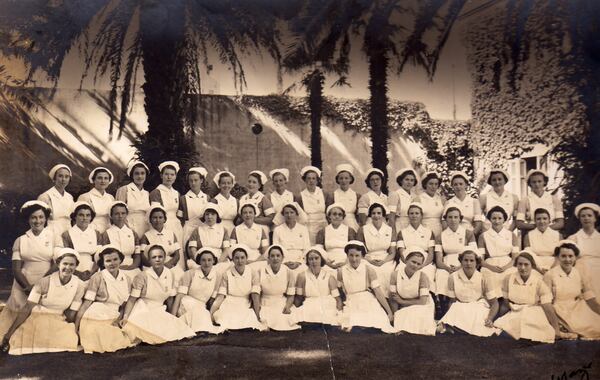 Dora Sowell’s 1940 graduation photo to become a nurse. Sowell is first row seated, 5th from left. She’s at the British Hospital in Buenos Aires, ArgentinaCONTRIBUTED