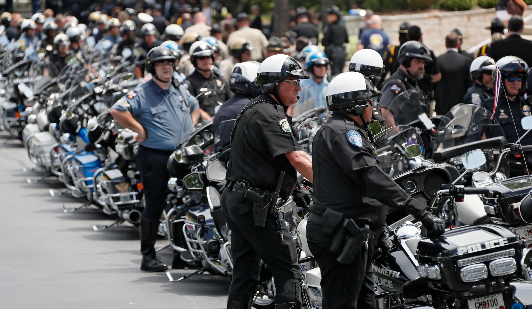 PHOTOS: Funeral for Hall County deputy killed in line of duty