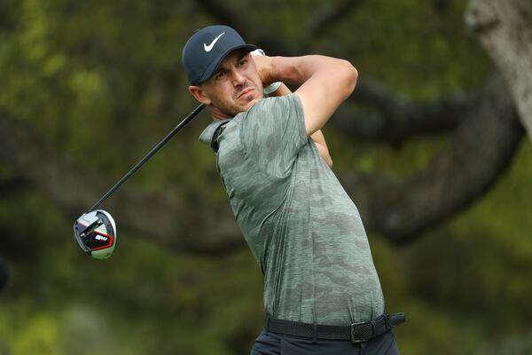 Look for Brooks Koepka to put his strength off the tee to some good use at the Masters. (Photo by Warren Little/Getty Images)