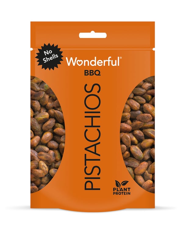 Barbecue pistachios from Wonderful Pistachios 
Courtesy of Wonderful Pistachios