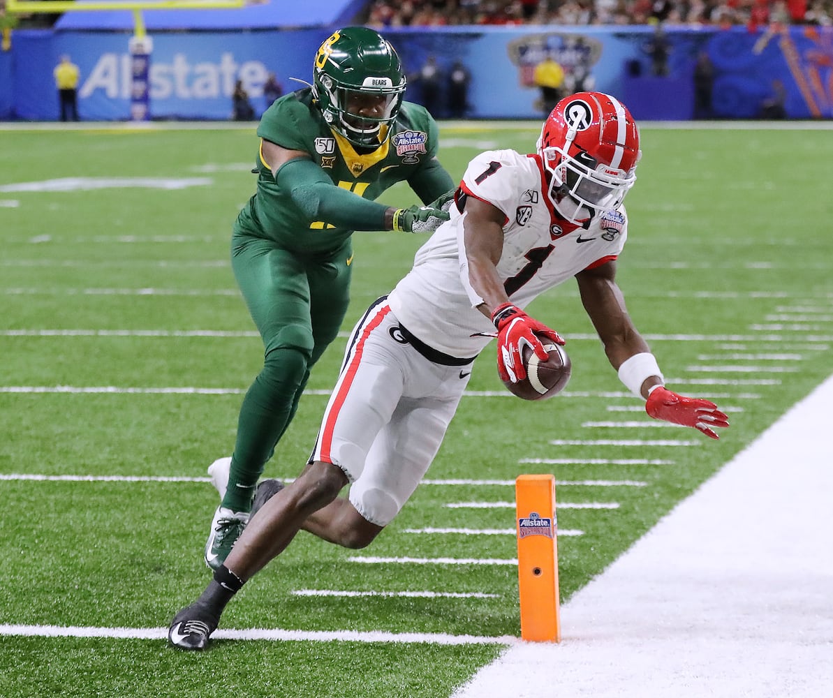 Photos: Bulldogs battle Baylor in Sugar Bowl