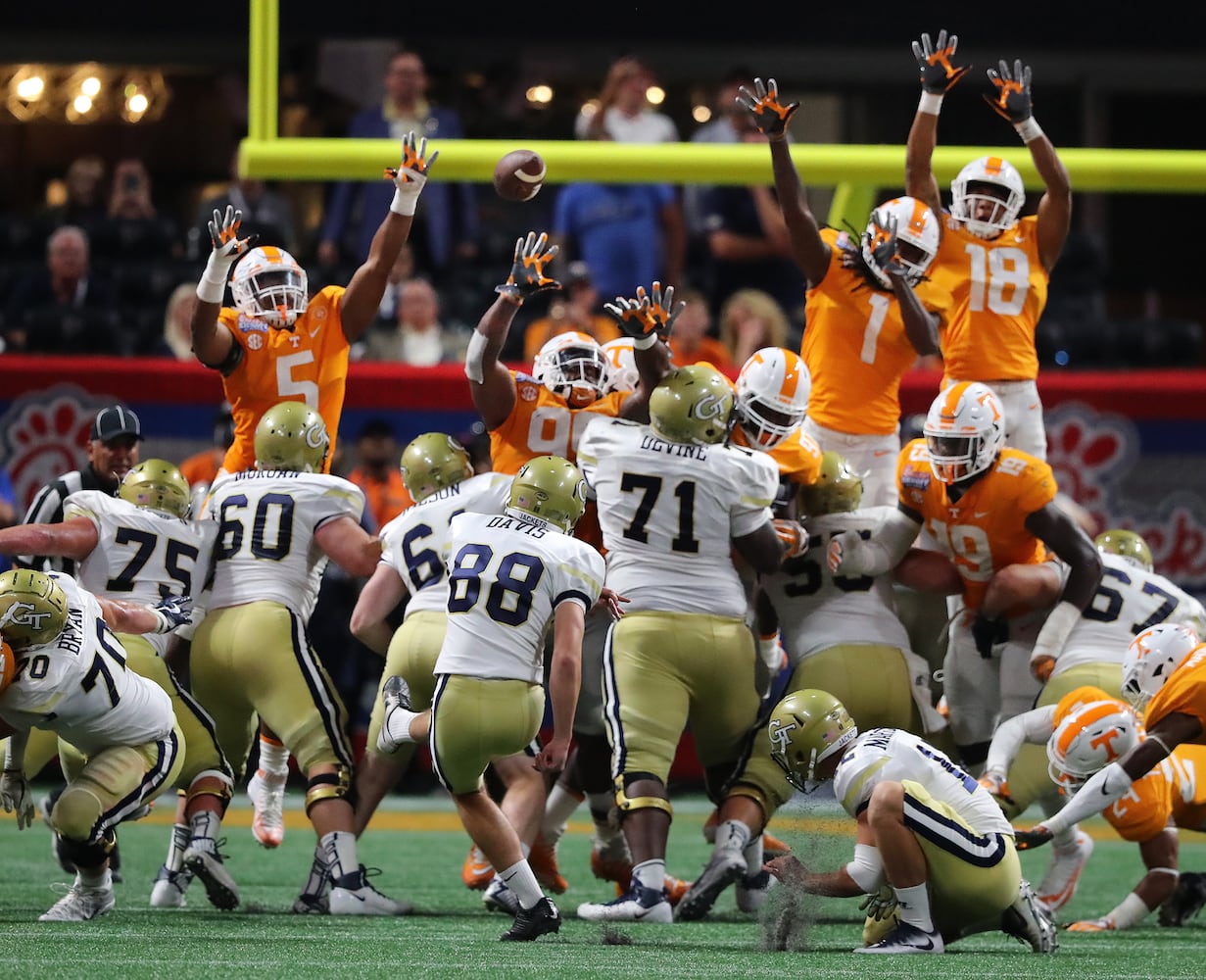 Photos: Georgia Tech falls to Tennessee in Chick-fil-A Kickoff game