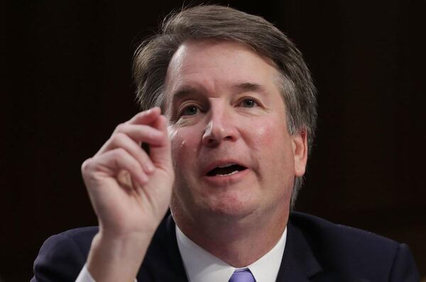 Supreme Court nominee Judge Brett Kavanaugh testifies before the Senate Judiciary Committee on the third day of his Supreme Court confirmation hearing on Capitol Hill September 6, 2018 in Washington, DC. Kavanaugh was nominated by President Donald Trump to fill the vacancy on the court left by retiring Associate Justice Anthony Kennedy.