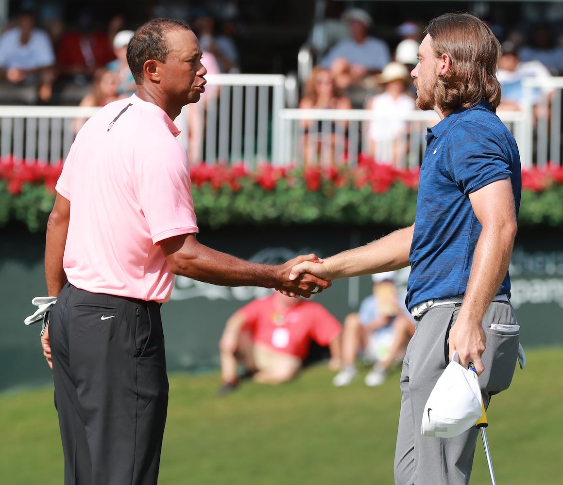 Photos: First round of Tour Championship