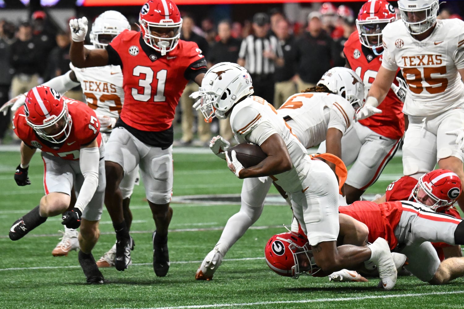 SEC Championship Georgia vs Texas