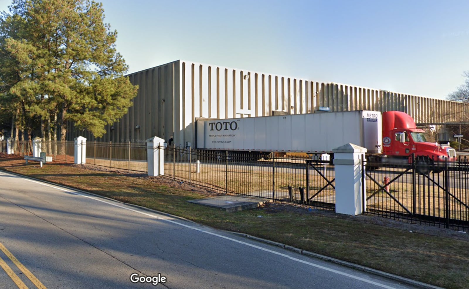 Toto USA's Clayton County factory.